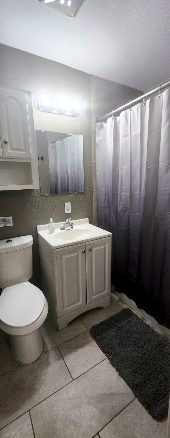 Actual bathroom vanity